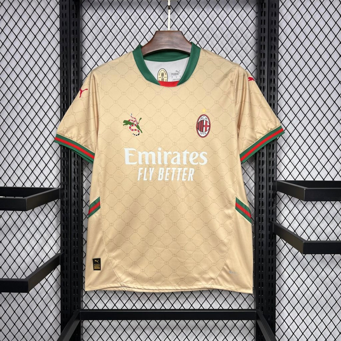 AC milan 2025 édition Gucci